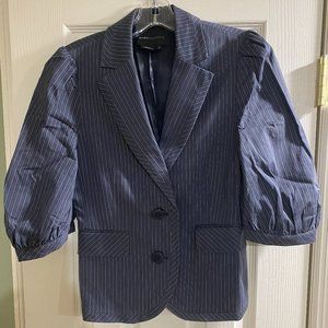 BCBGMaxAzria ladies blue pinstripe blazer, Size S